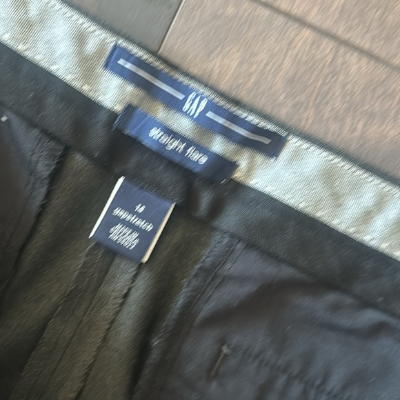 Gap Stretch Flare Gray Pants - Picture 3 of 7